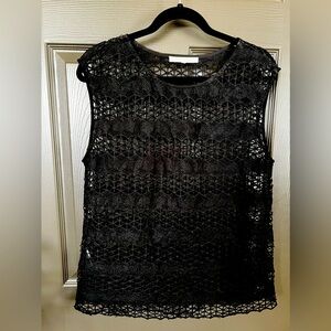 Danielrainn black lace top